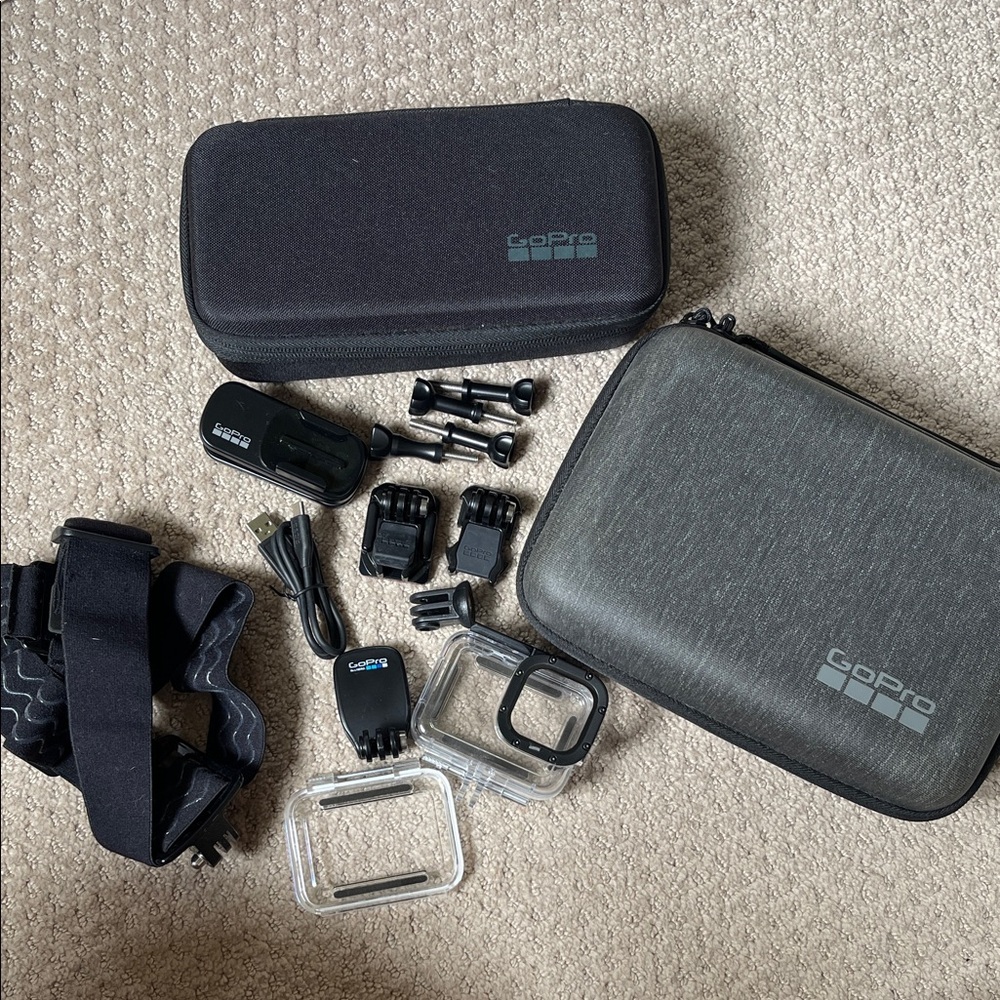 GoPro Hero 9 Black and Gray Accessory Kit